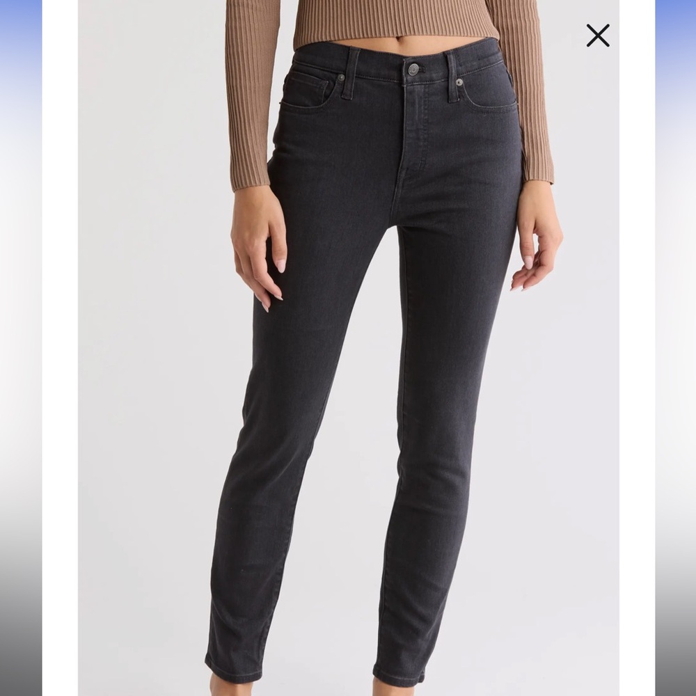 Madewell Black Skinny Jeans